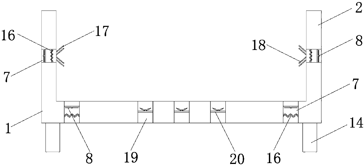 Solar cell piece drying device and processing process thereof