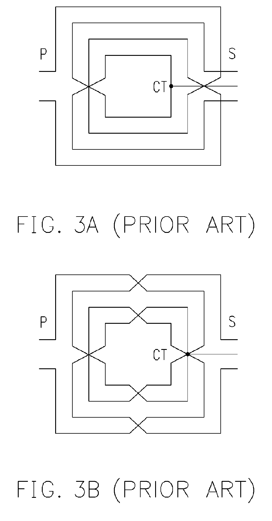 Integrated transformer with stack structure