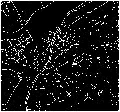 Way extracting method integrating object-oriented segmentation and grayscale morphology