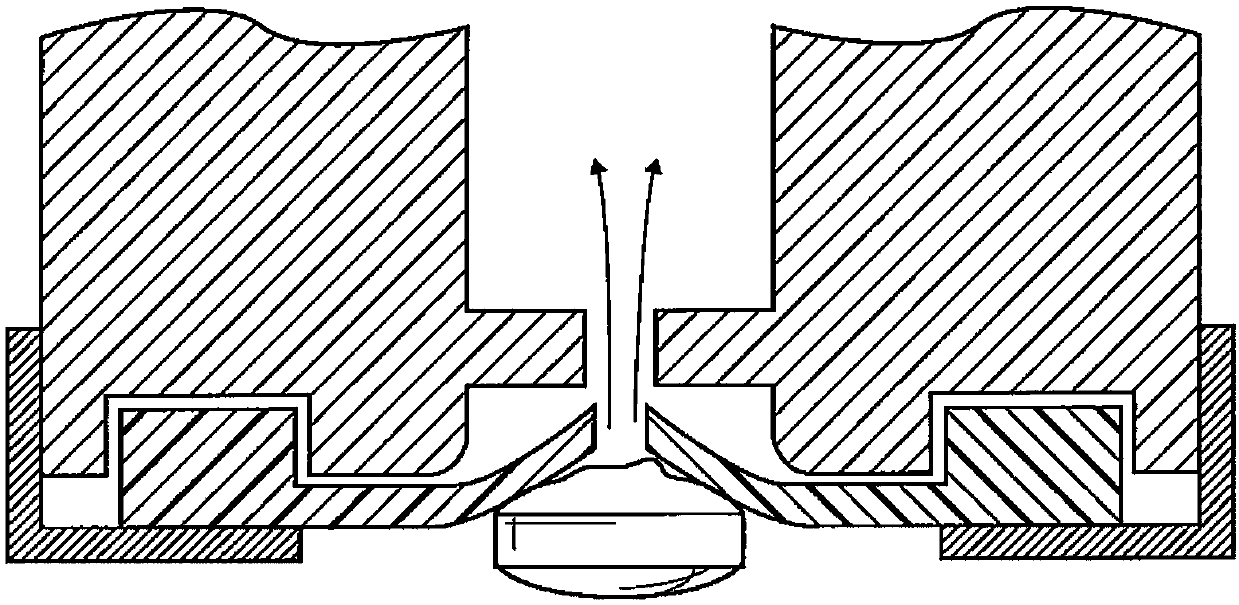 Transfer and spacing module for a tablet handling machine and device incorporating said module