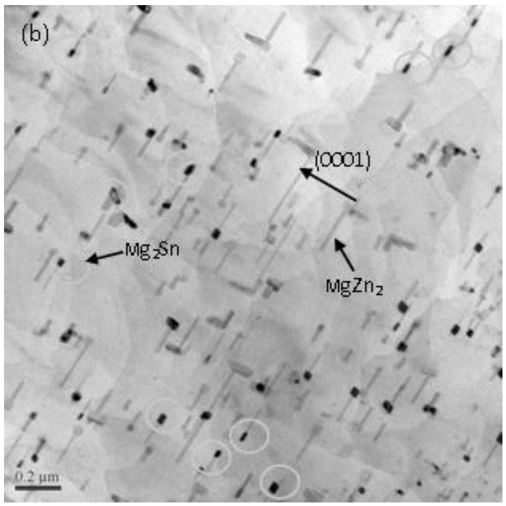 High-strength magnesium alloy and method for preparing high-strength magnesium alloy by inducing orientation of precipitated phase to change