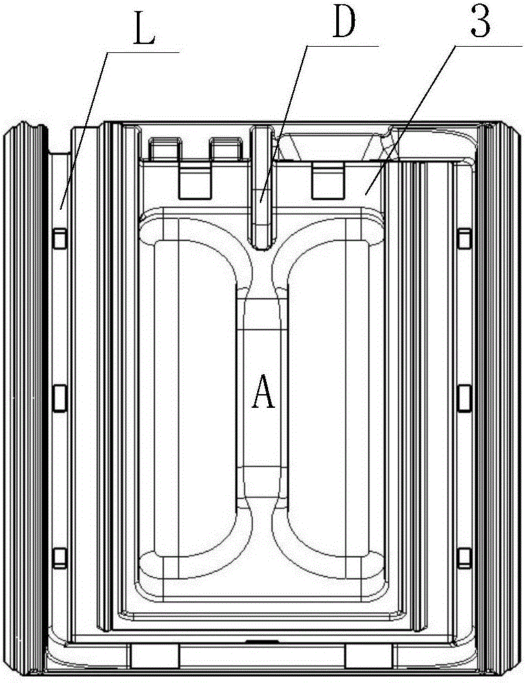 Hydraulic bushing device for chassis swing arm and chassis swing arm system