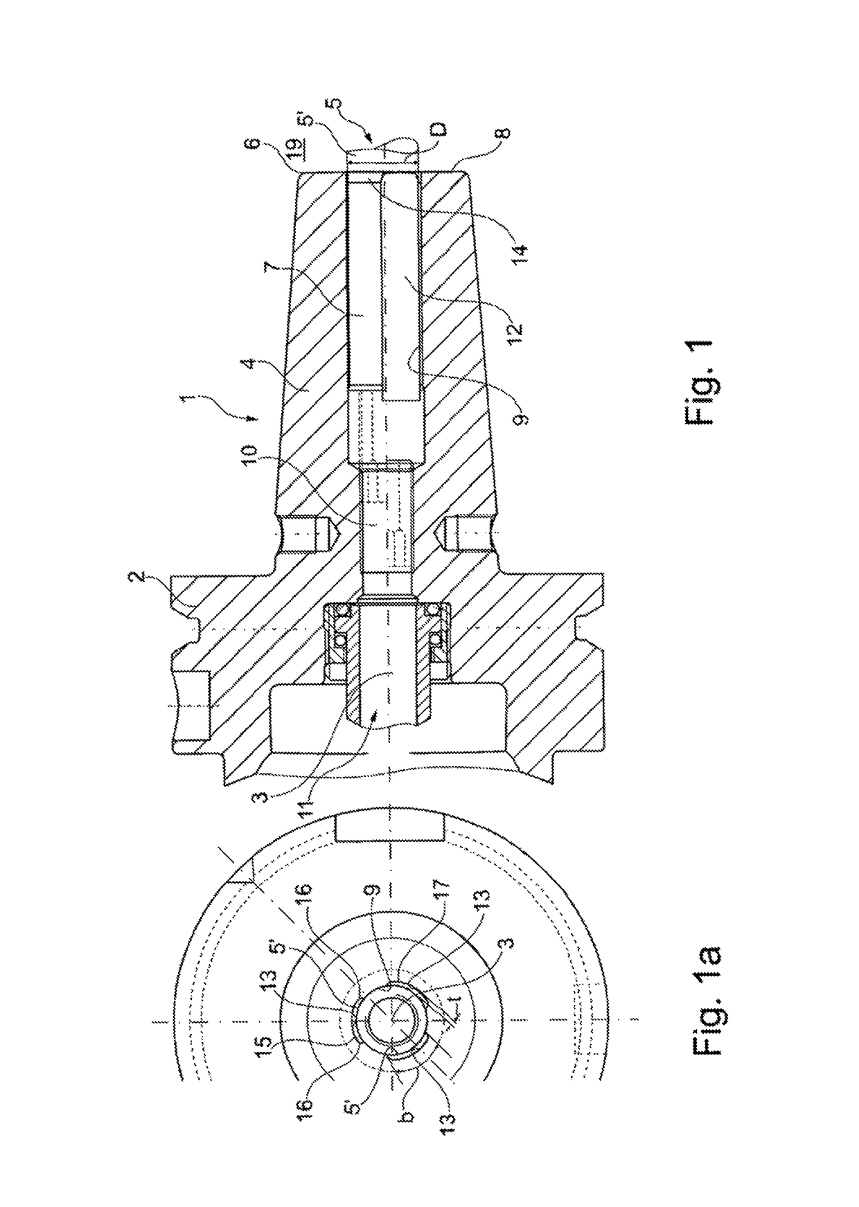 Tool holding device