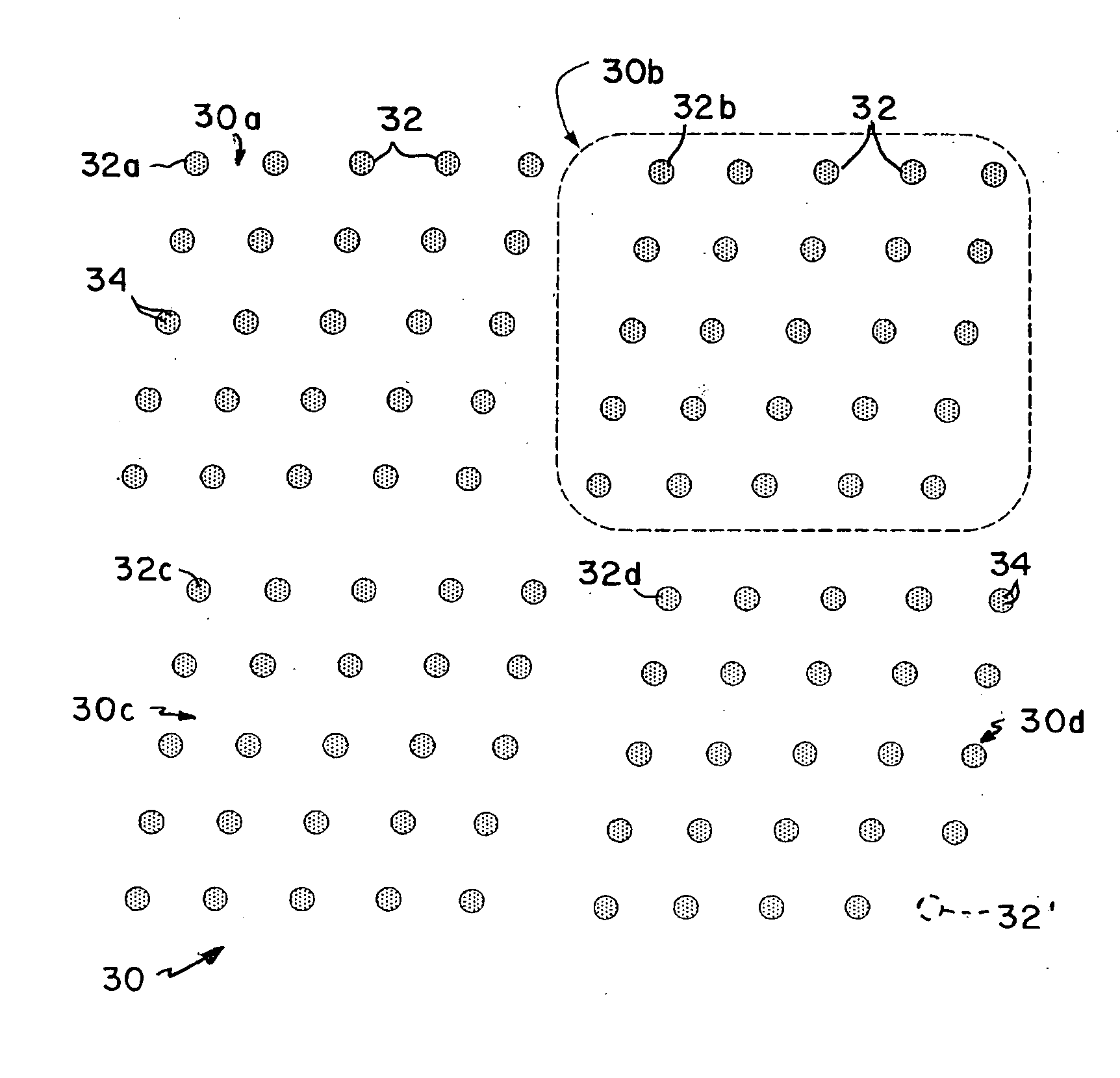 Method and apparatus for segmenting a microarray image