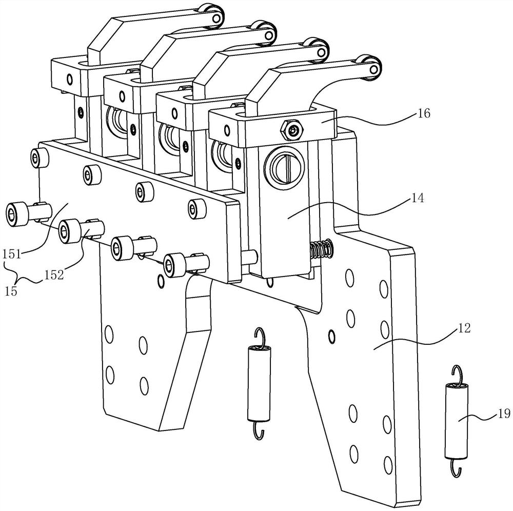 Bending pressure maintaining unit and product bending production line