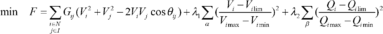 Power system reactive power optimization method based on individual optimal position self-adaptive variation disturbance particle swarm algorithm