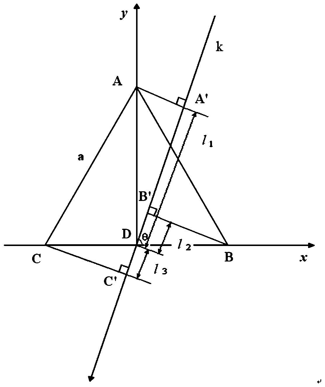 Center of explosion location method