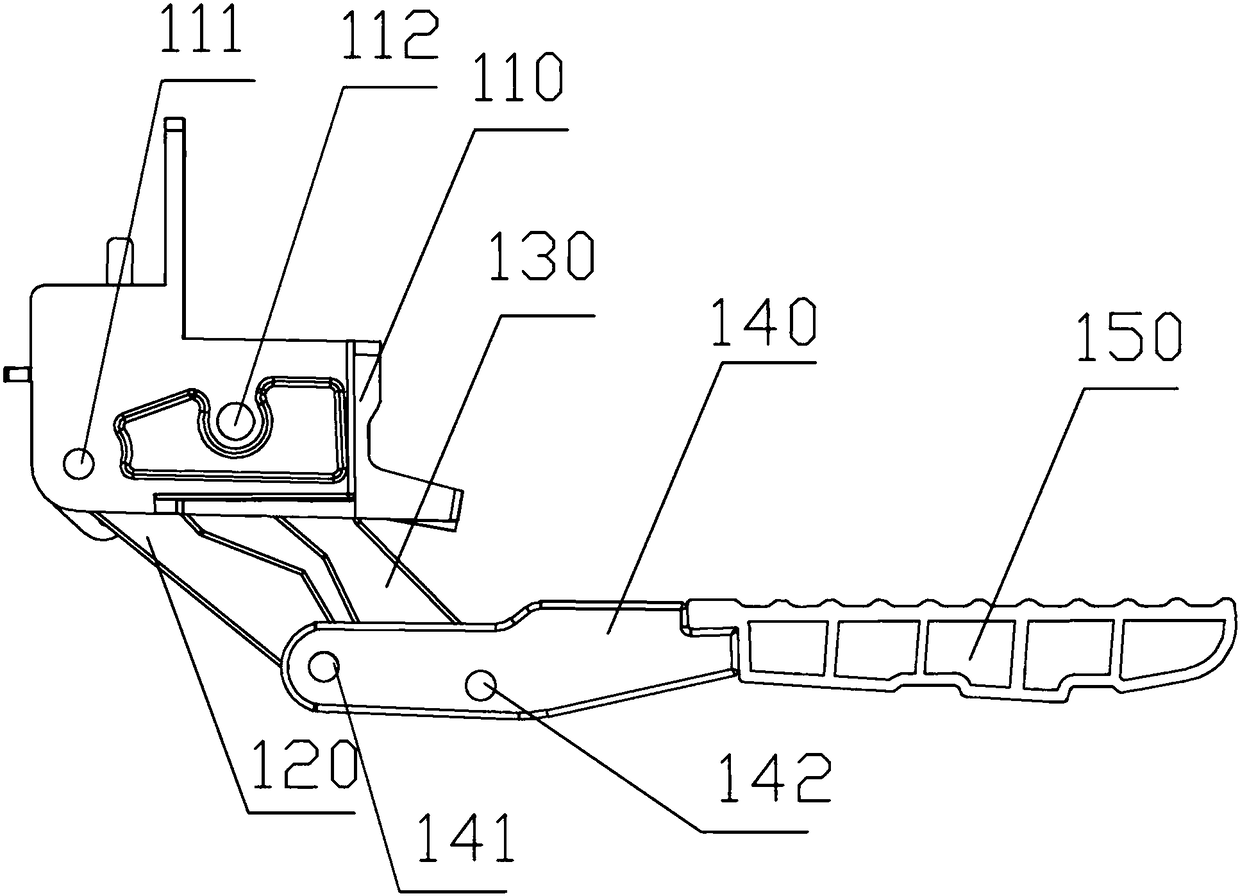 Electric and telescopic vehicle pedal