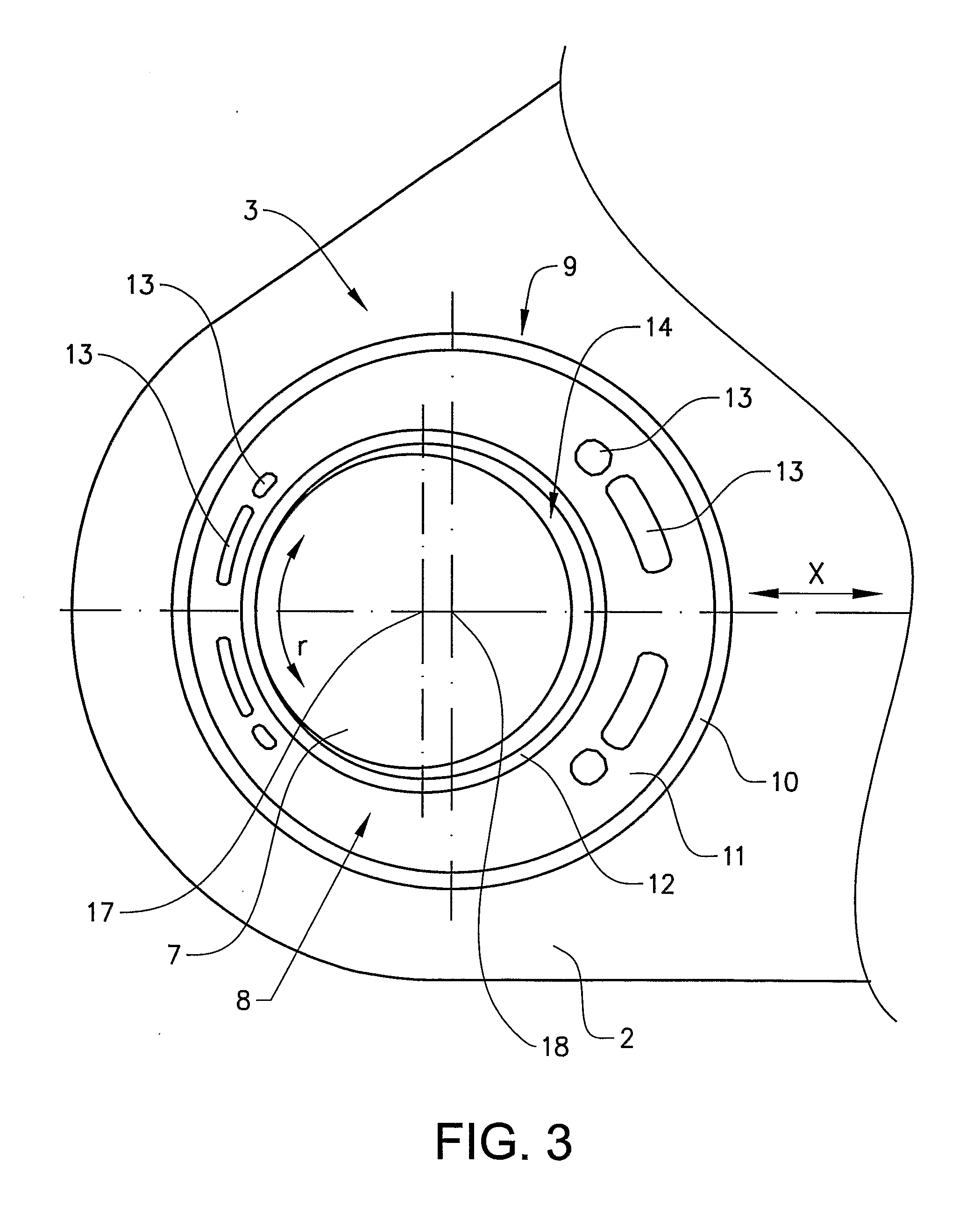 Sliding arrangement for a disk brake