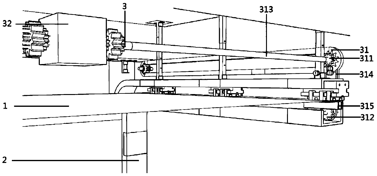 Mounting structure and mounting method for building lighting decoration