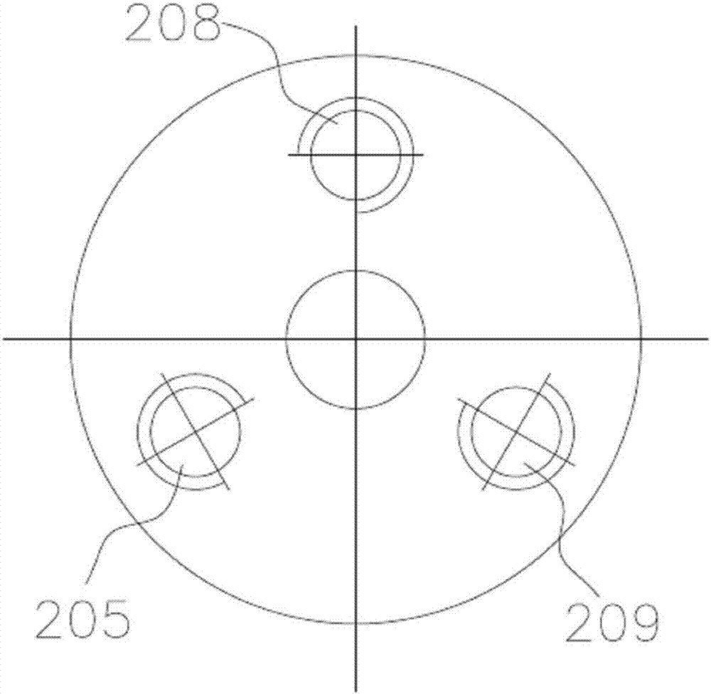 Gas-liquid photoelectric combined slip ring