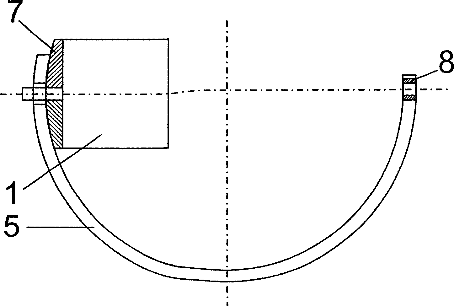 Robot multi-freedom joint