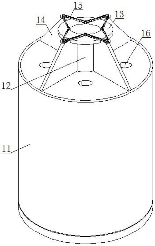 Rotary excavating drilling bucket pushing type deslagging noise reduction construction method