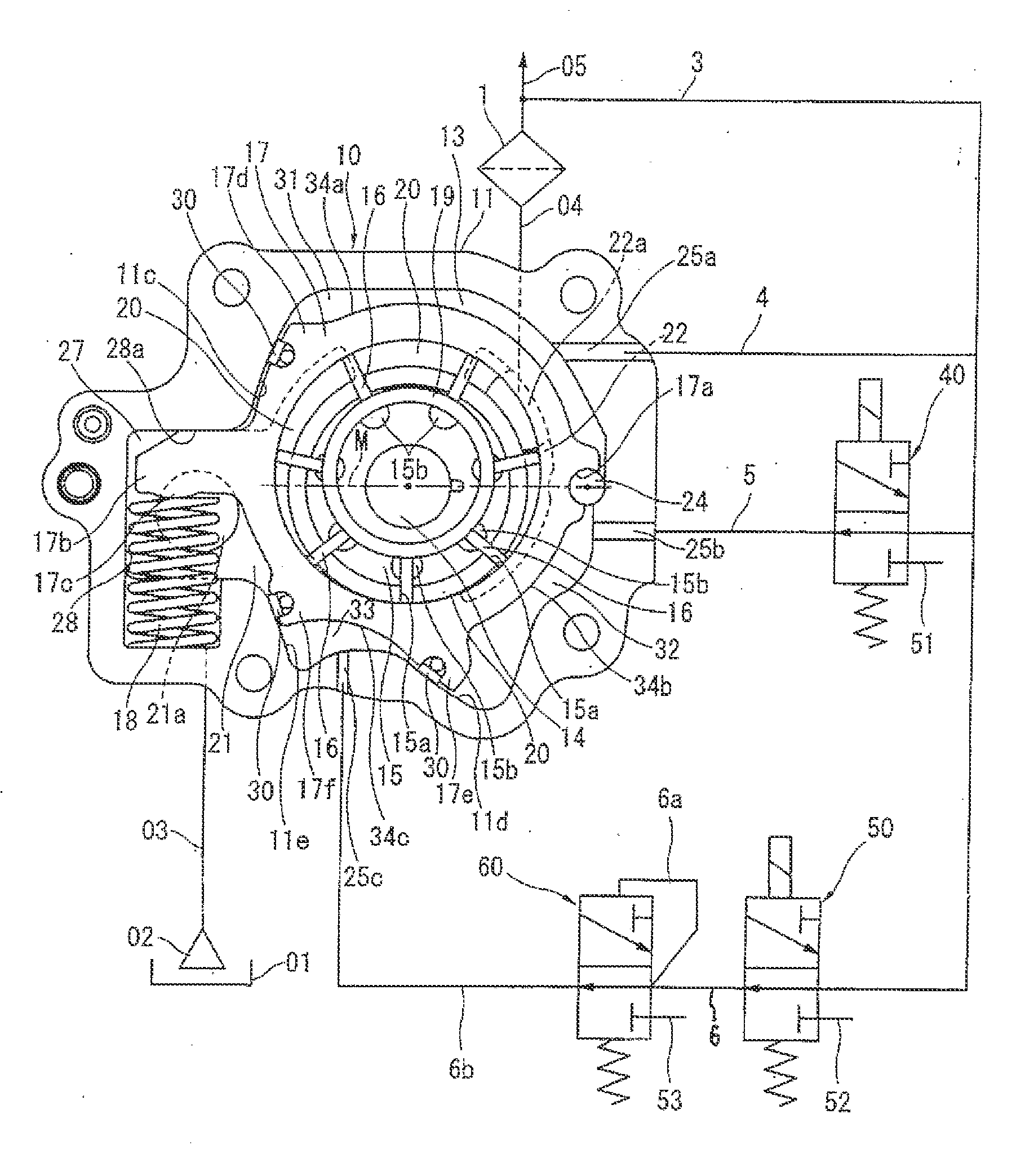 Variable displacement pump