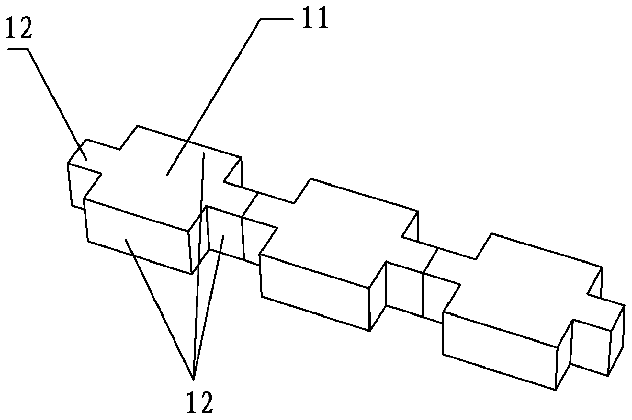 A light splitting device based on the composite structure of graphene and silicon waveguide