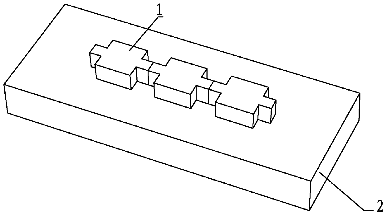 A light splitting device based on the composite structure of graphene and silicon waveguide