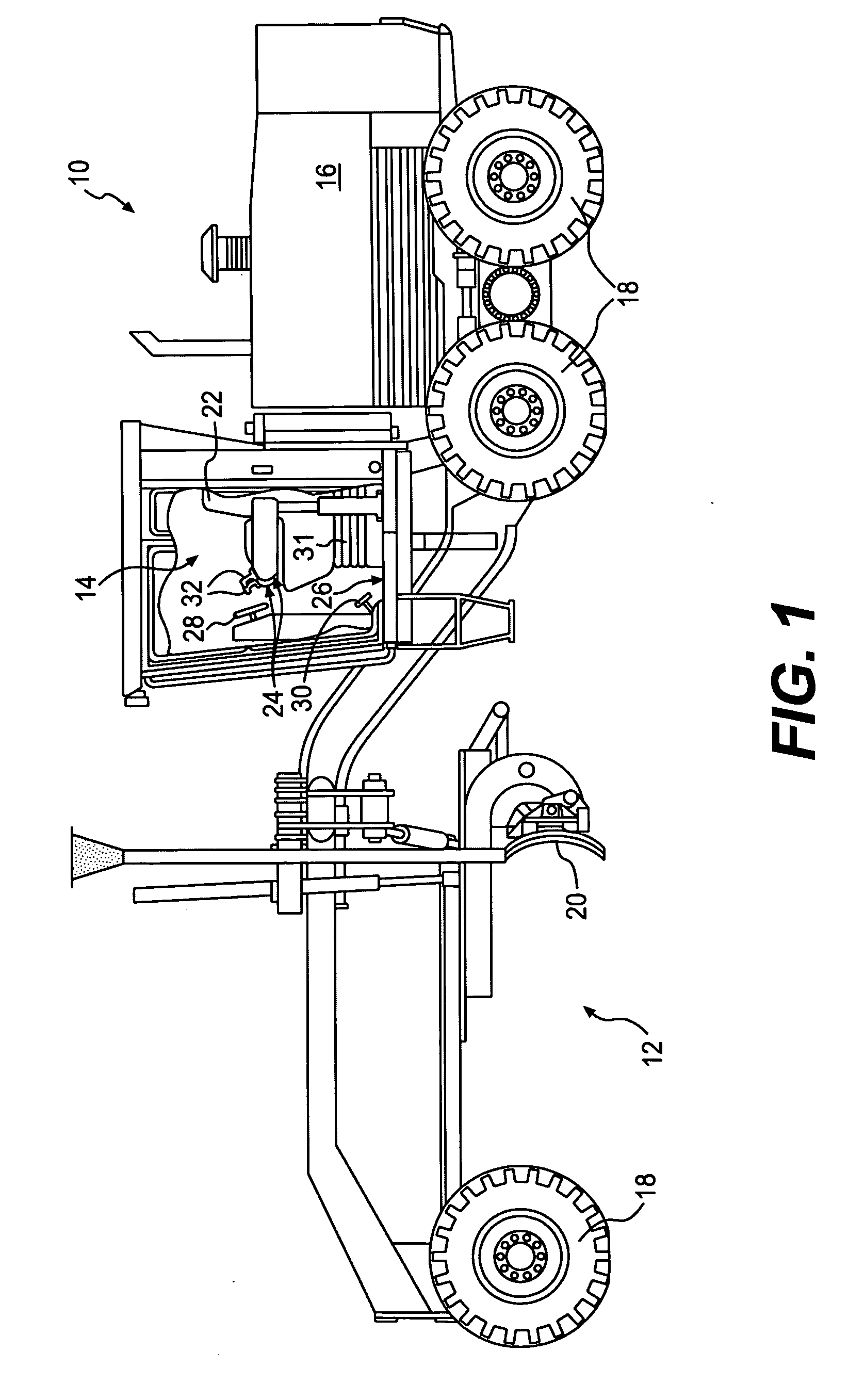 Work machine control pedestal