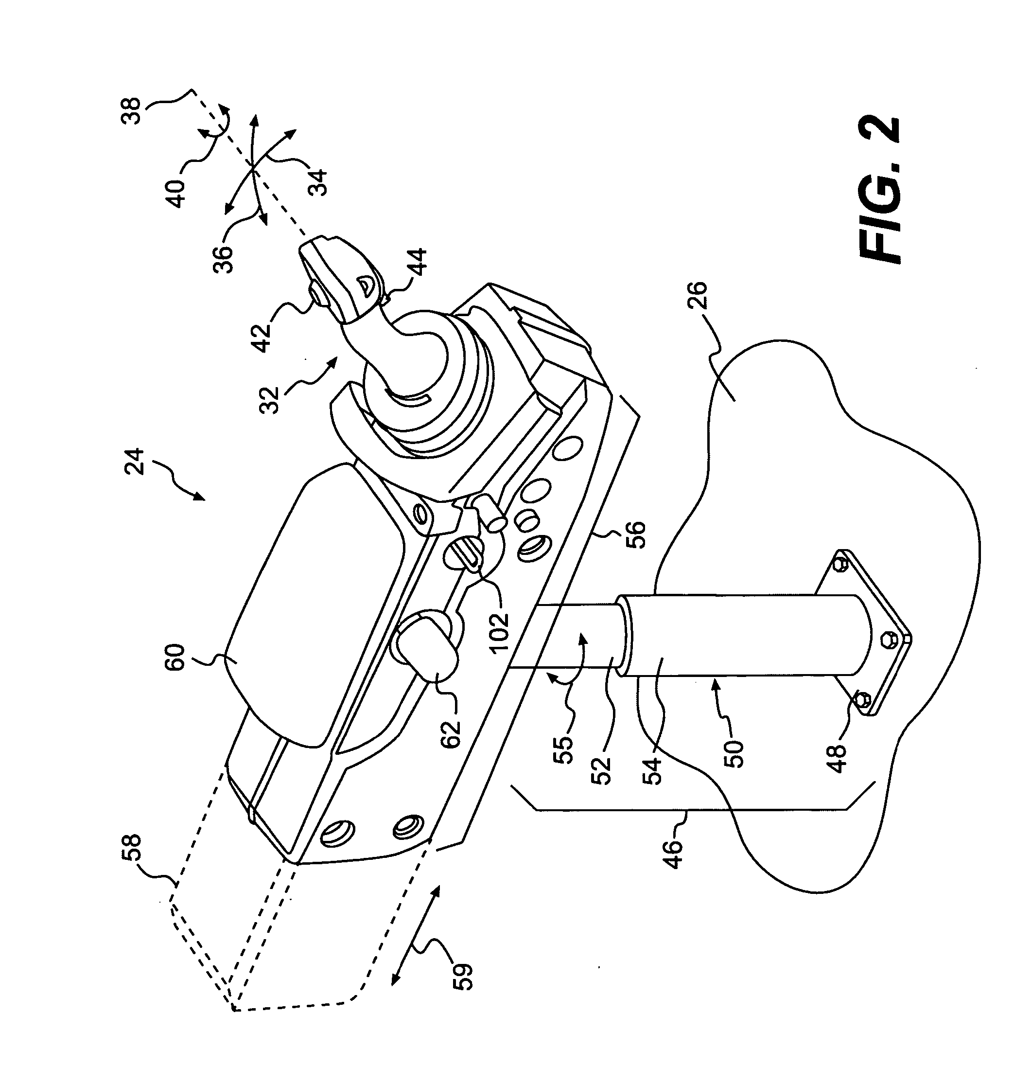 Work machine control pedestal