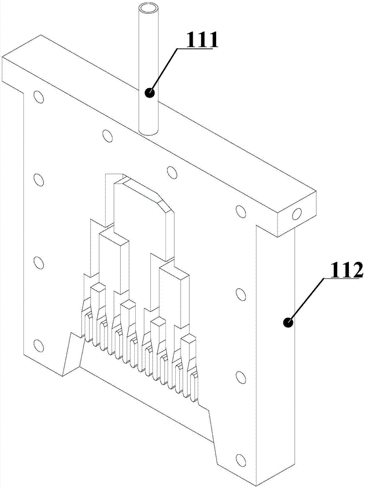 Modularized nozzle for spatially-separated atomic layer deposition, and apparatus