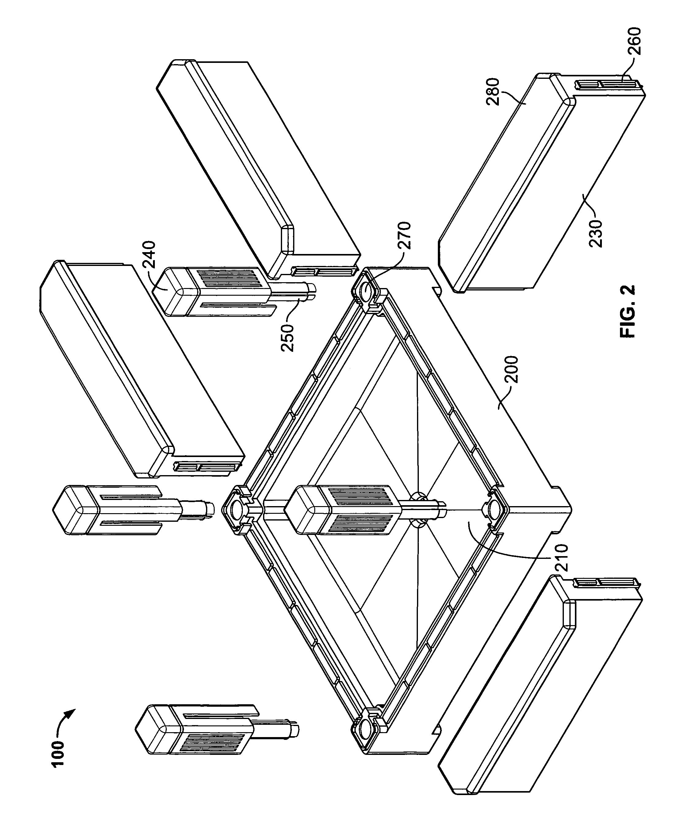 Modular roof, deck and patio apparatus, including modular panels with snap connection features