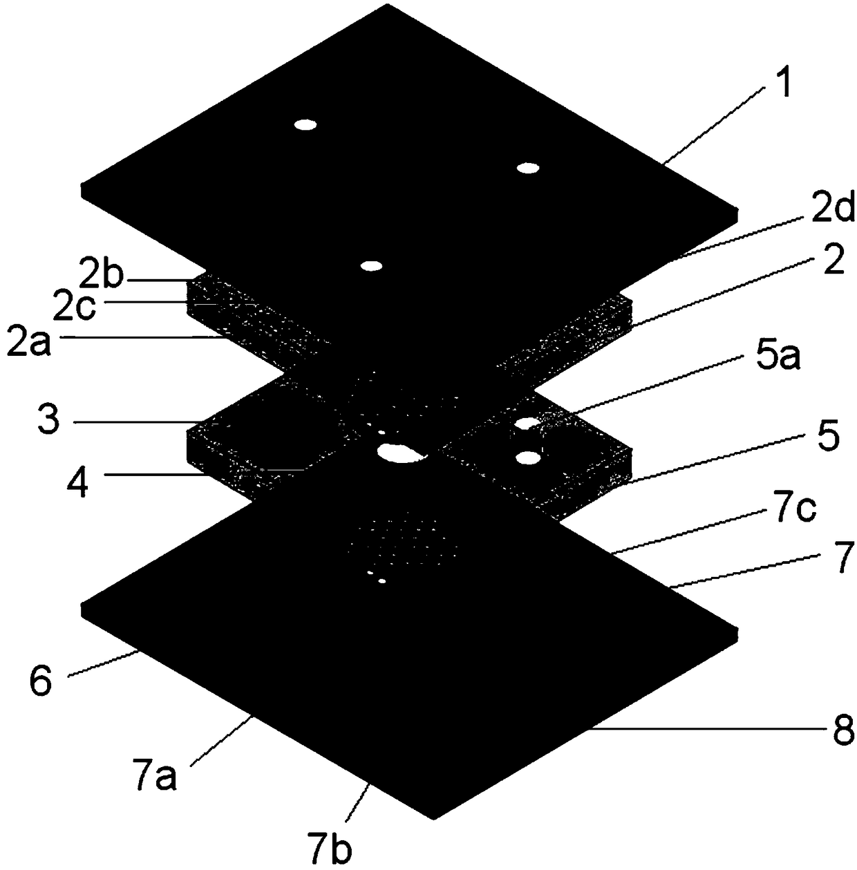 Liver microfluidic control chip capable of realizing two-dimensional and three-dimensional cross co-culture and application thereof