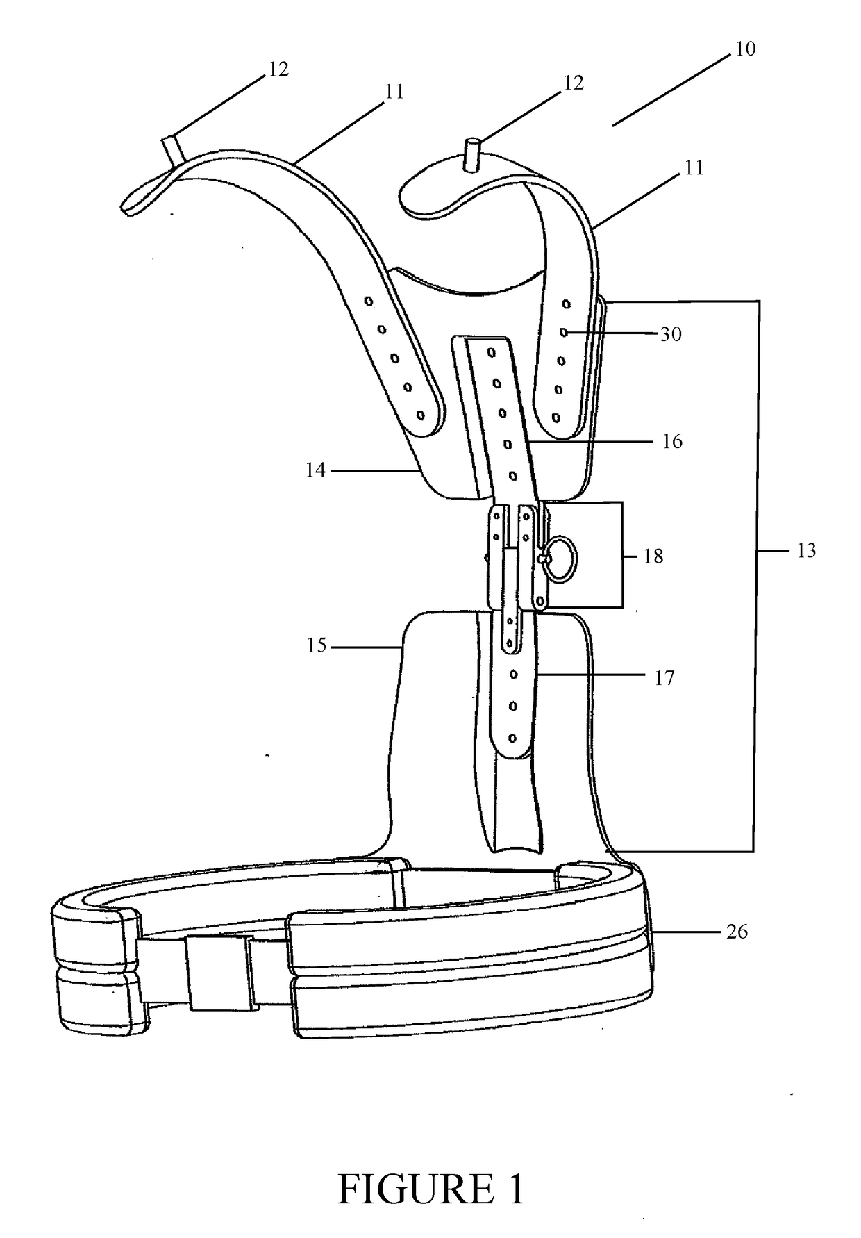 Shoulder transfer weight support