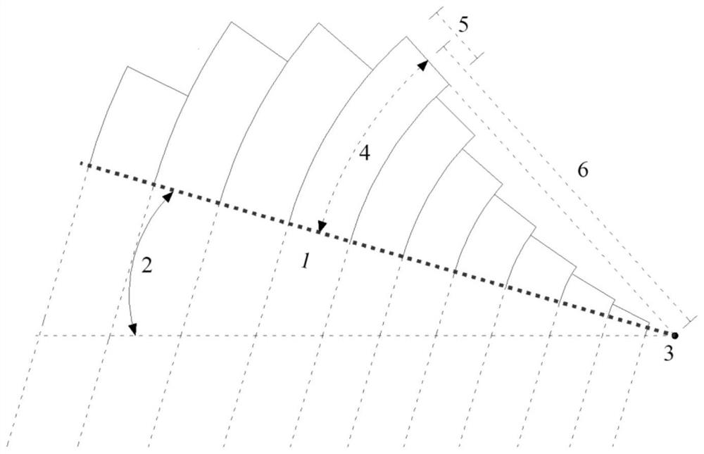 Method for evaluating slope stability of bent toppled rock mass with large bending degree