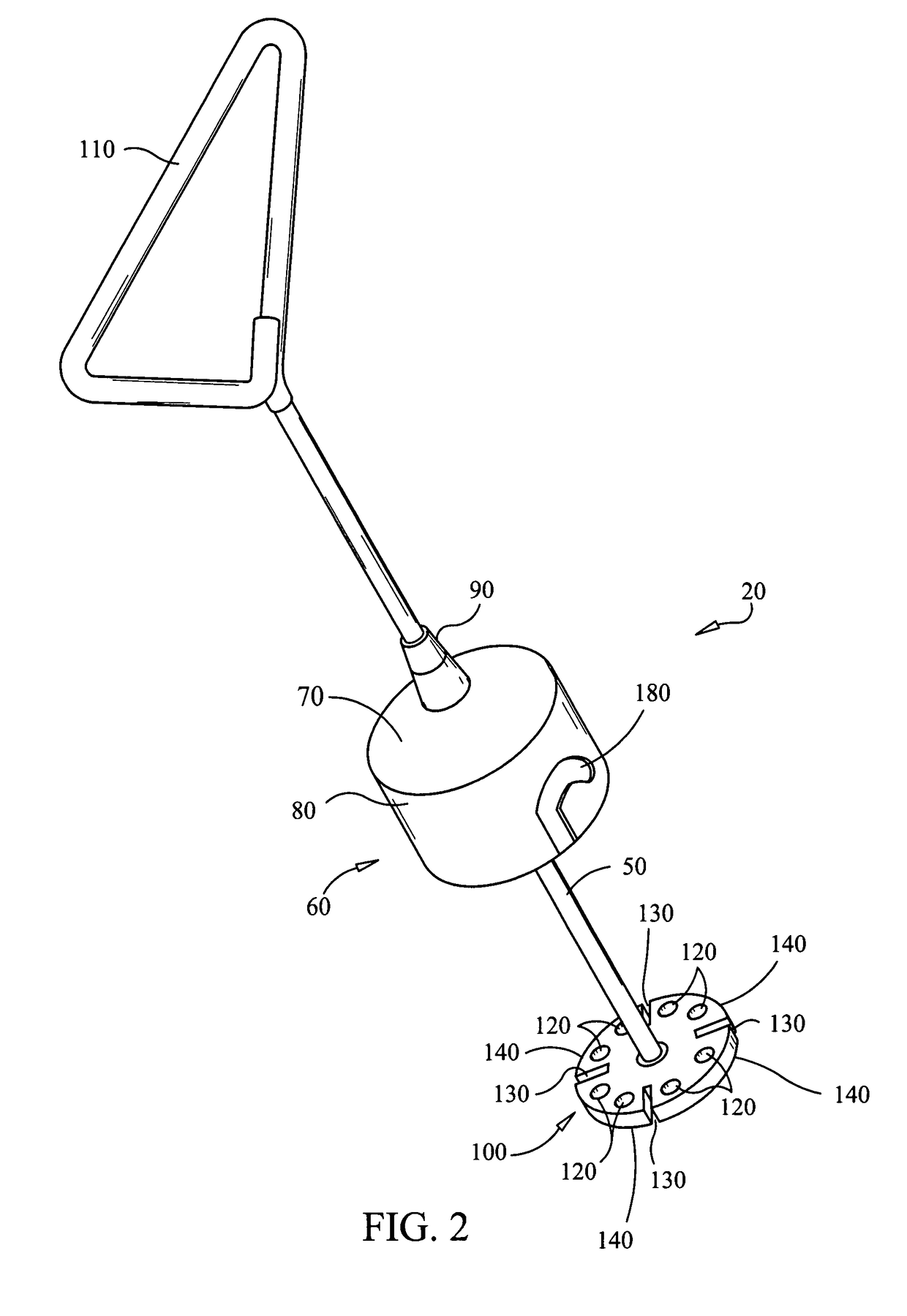 Hand held manually operated mixer