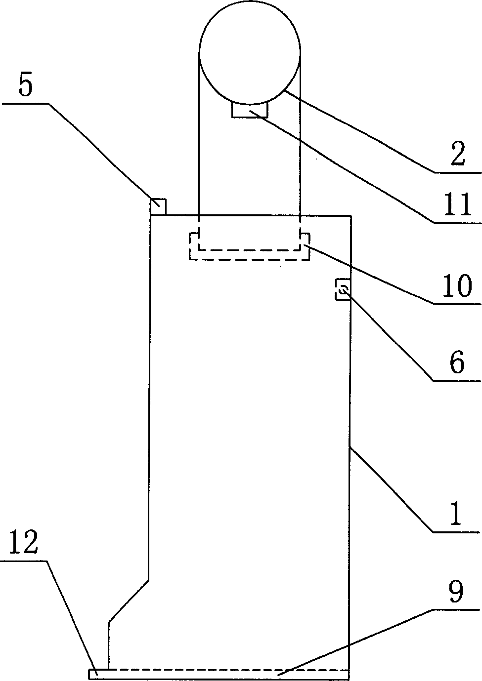 Pipeline type kitchen ventilator