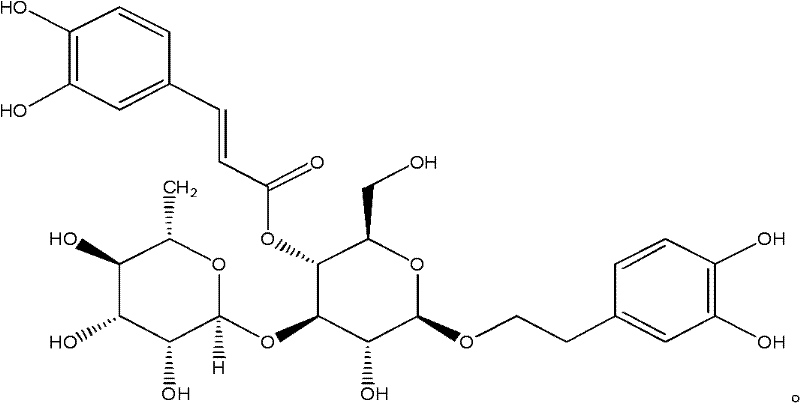 Method for extracting phenylethanoid glycoside active components from semenplantaginis