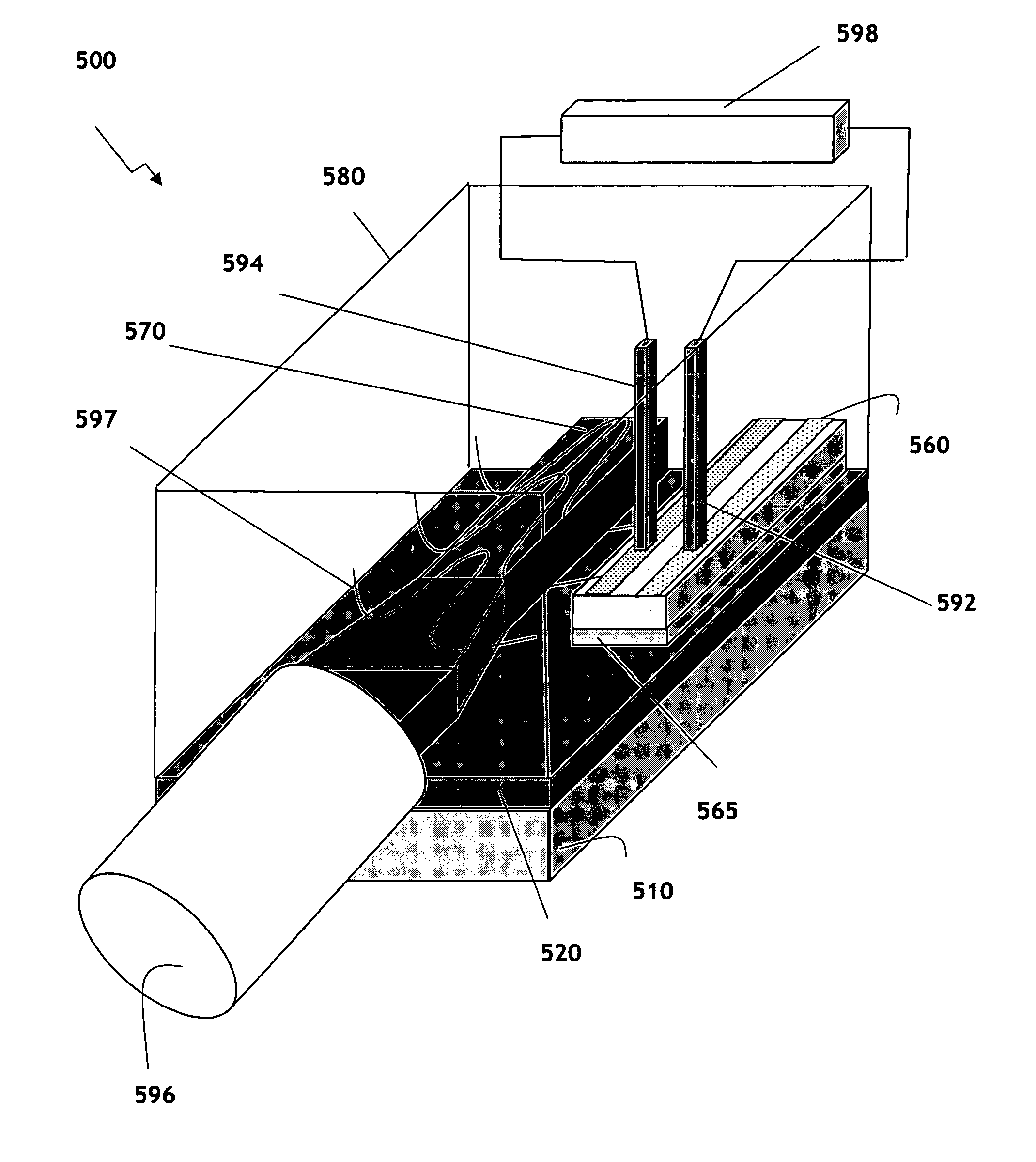 Integrated waveguide photodetector apparatus with matching propagation constants and related coupling methods