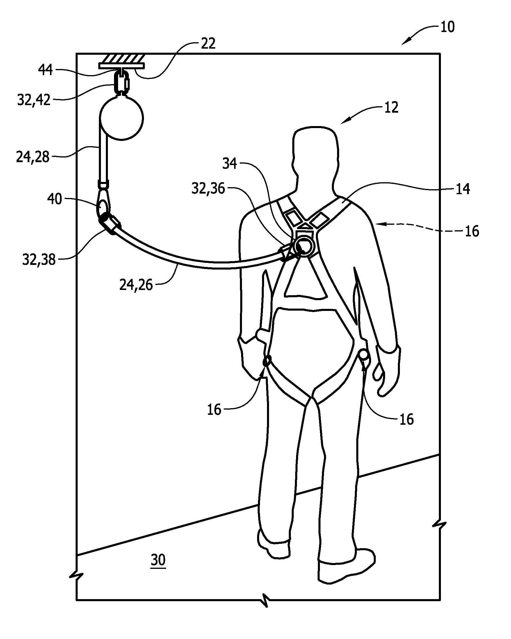 Line connector having a link detection system and method of making same