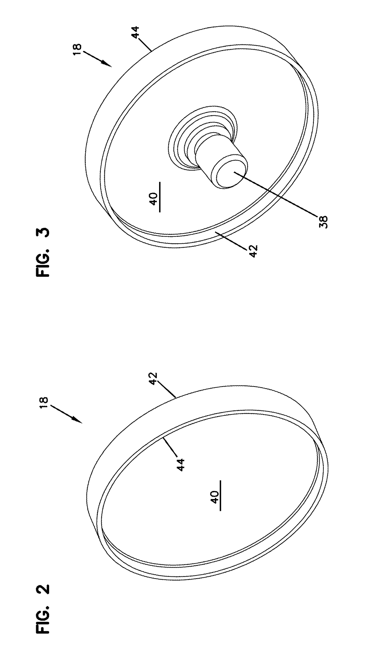 Diaphragm with edge seal