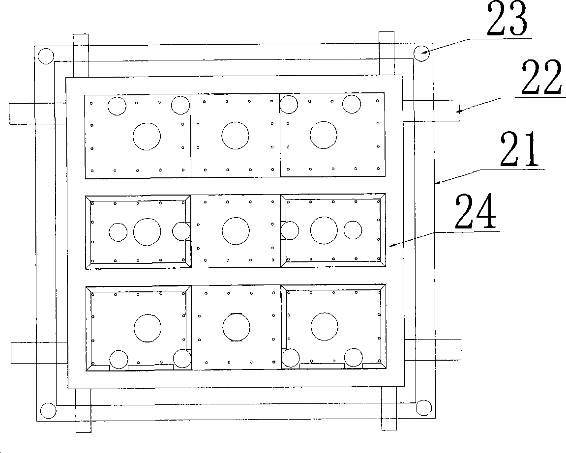 Method for positioning and mounting large-scale bridge support