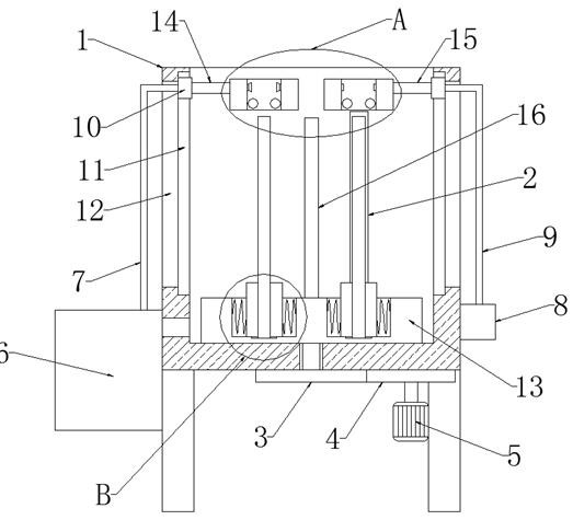 Cleaning and drying device for production of electronic mainboard