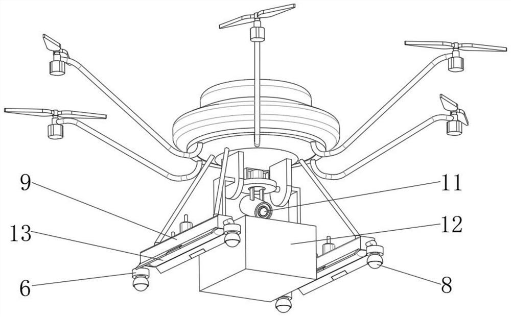 Multifunctional unmanned aerial vehicle and using method thereof