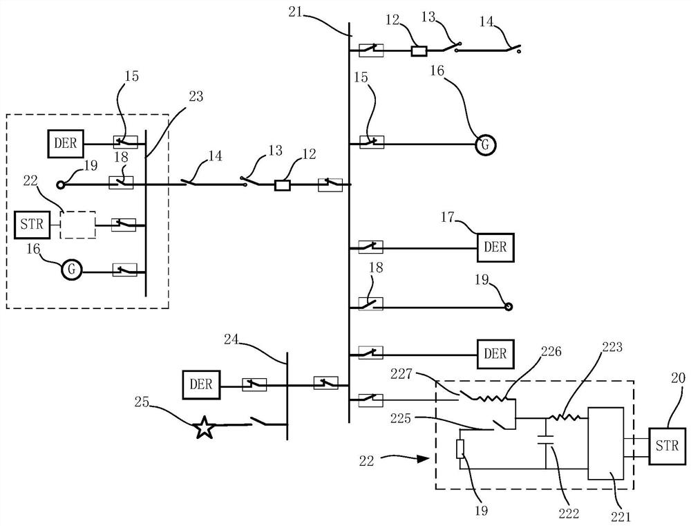 Independent multi-bus alternating-current micro-grid control system