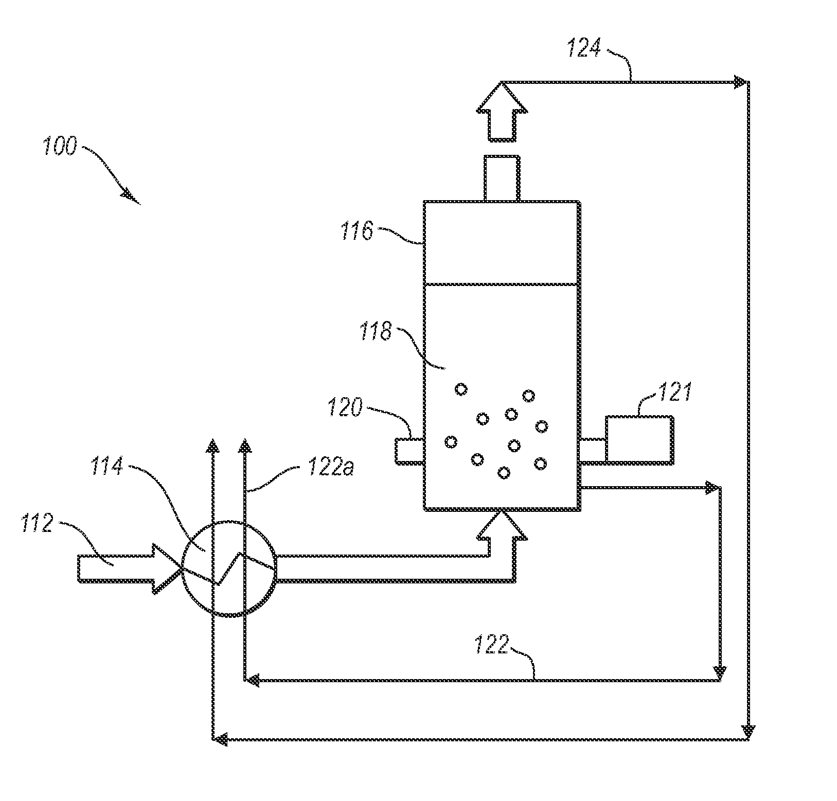 Methods and systems for separating condensable vapors from gases