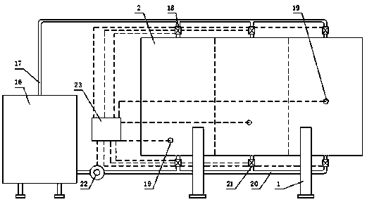 High-purity silicon nitride reacting furnace