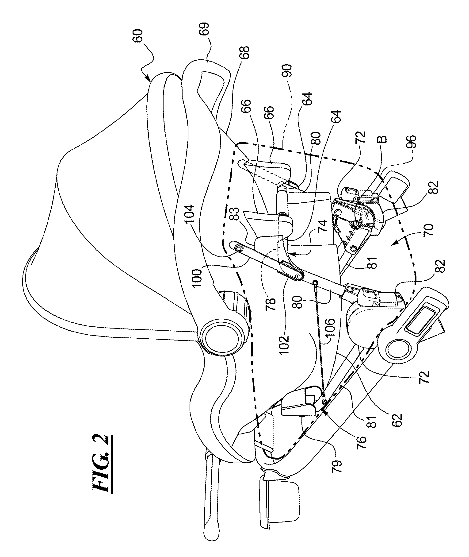 Stroller Adapter for an Infant Car Seat