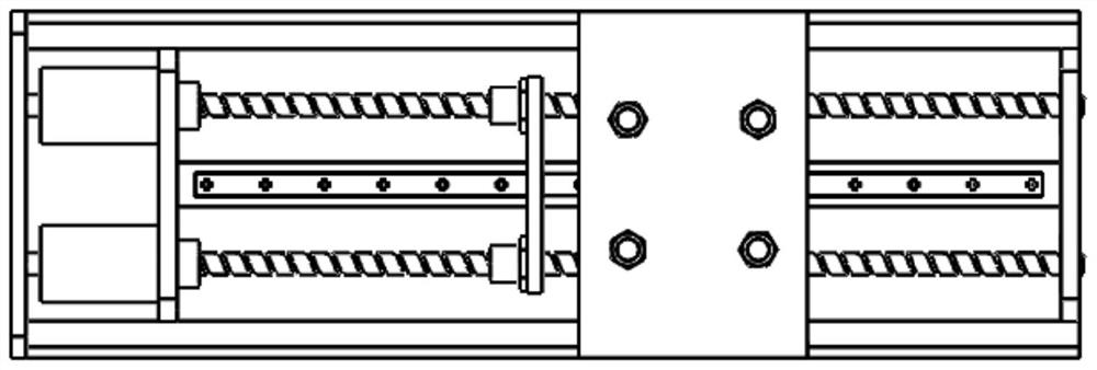 A multi-working condition linear guide rail pair friction and wear testing machine