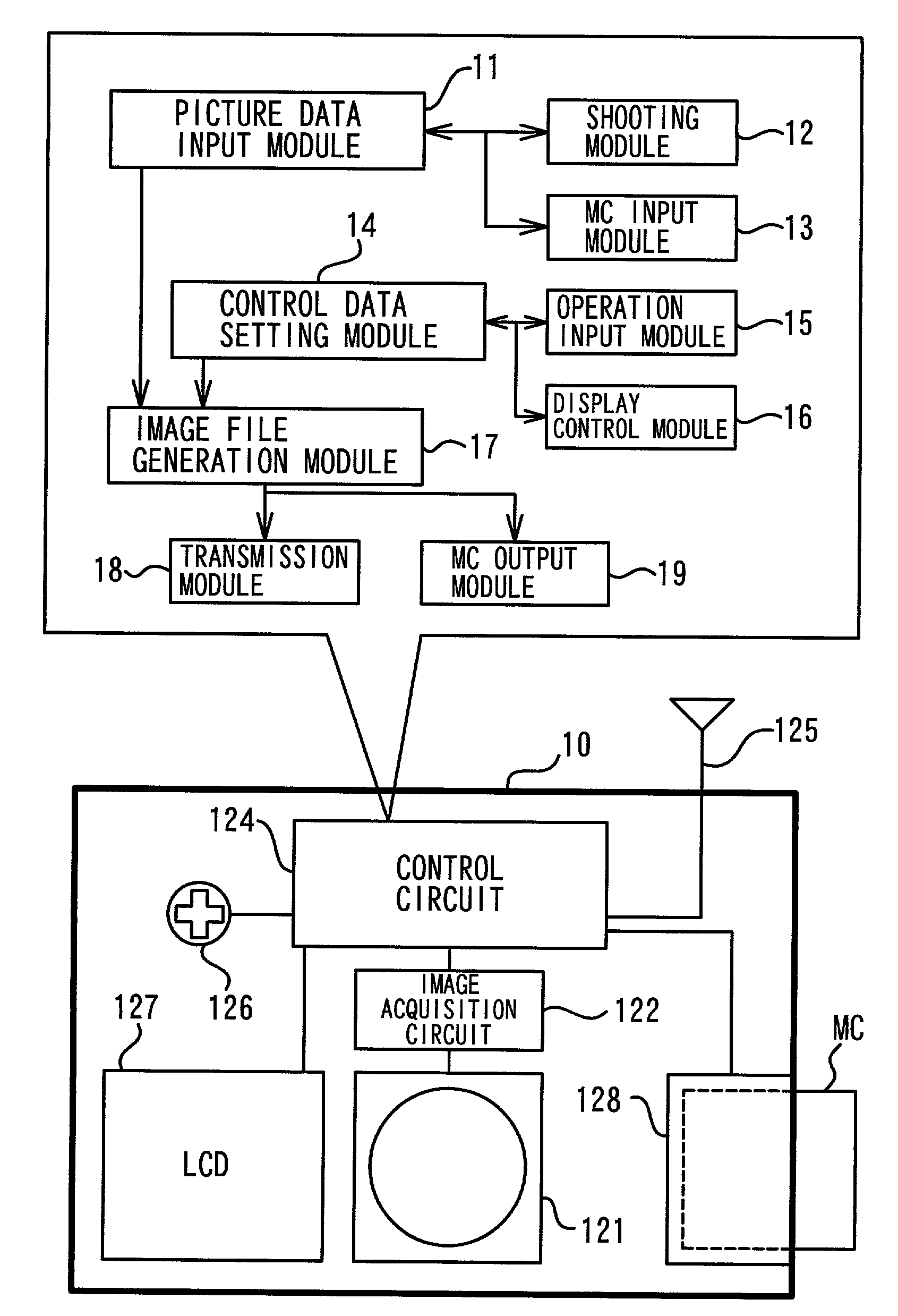 Image processing system via network