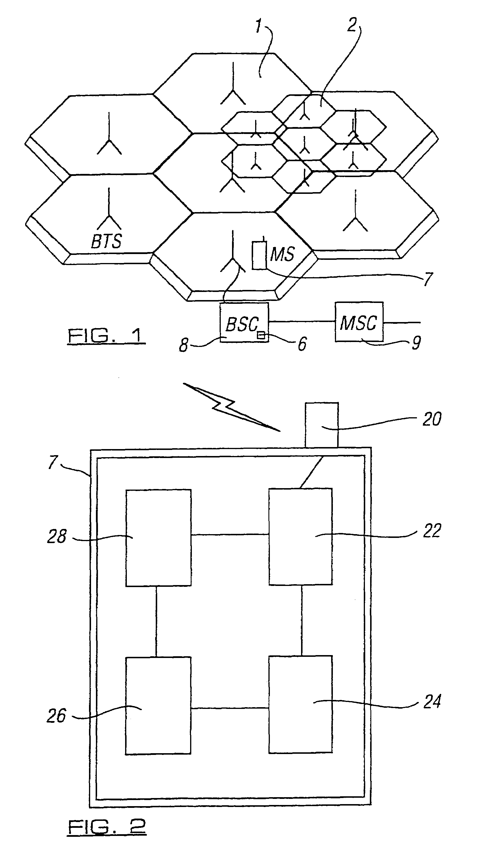 Reporting cell measurement results in a cellular communication system