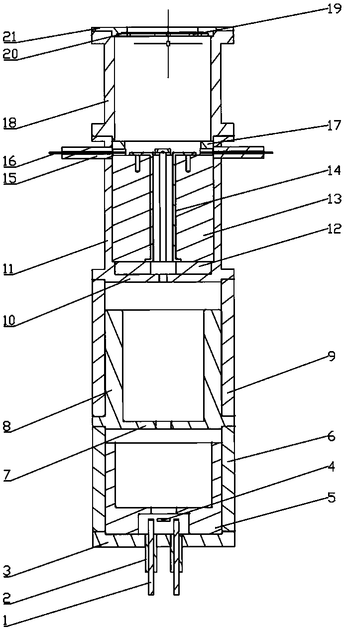 X-ray source for spatial X-ray communication based on energy load signals