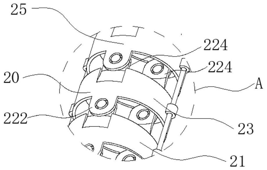 A kind of direction adjustment mechanism, suction device and application of direction adjustment mechanism