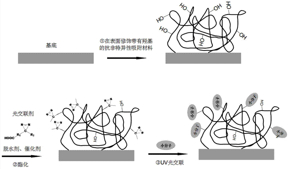 Small-molecule microarray and preparation method thereof