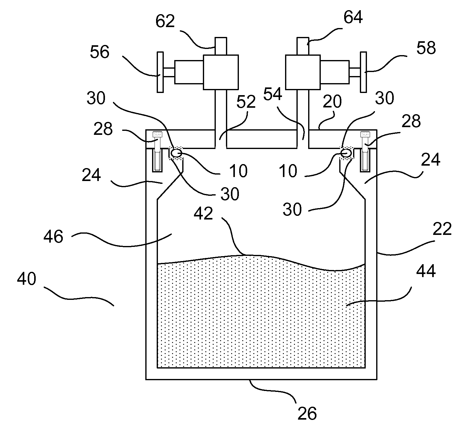 Diptube apparatus and delivery method