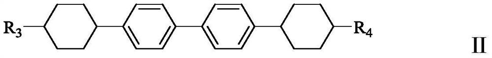 A kind of negative wide temperature phase liquid crystal composition material and its application