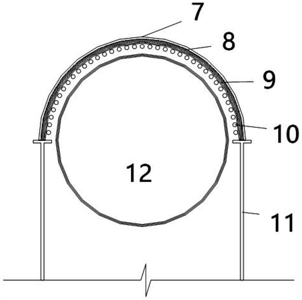 The heat recovery system and selection method of the ring coating on the wall of the rotary kiln