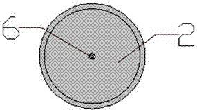 A gas discharge tube for coaxial cables